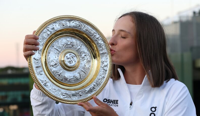 Miniatura: O meczu Świątek aż&nbsp;huczy! Wimbledon...