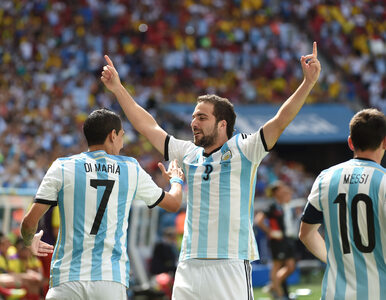 MŚ 2014: Higuain pogrążył Belgów! Argentyna w półfinale