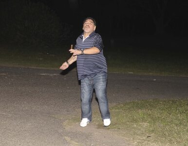 Miniatura: Diego Maradona zaatakował... krocze...