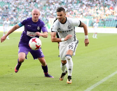 Miniatura: Legia długo męczyła się z beniaminkiem....