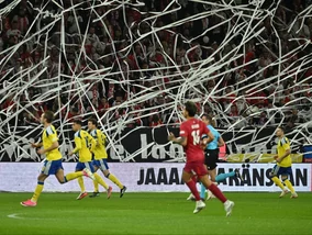 Miniatura: Mecz Szwecja – Polska przerwany! Polscy...