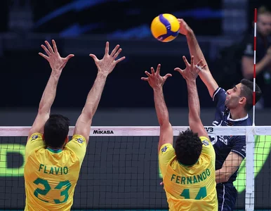 Miniatura: Siatkarz po meczu mistrzostw świata...