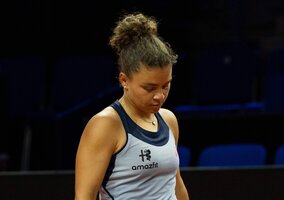 Miniatura: Tenisistka nie&nbsp;mogła powstrzymać łez...