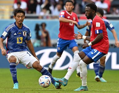 Miniatura: Kostaryka zaskoczyła Japonię. Ten wynik...