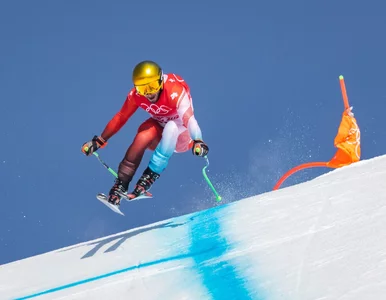 Miniatura: Groźny wypadek na trasie olimpijskiej....