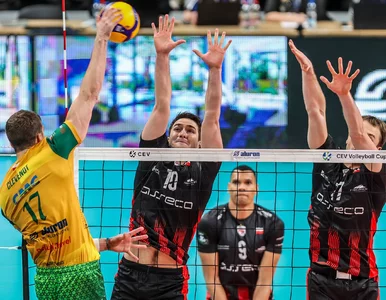 Miniatura: Fenomenalna walka o półfinał Pucharu CEV....