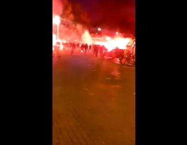 Miniatura: Bójka w Kijowie. Starcie kiboli Legii i...