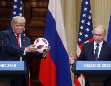 Trump dostał od Putina piłkę mundialową. Chip w środku może posłużyć do...