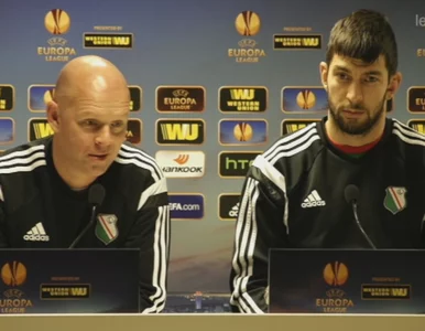 Miniatura: Trener Legii przed Trabzonsporem: Za...