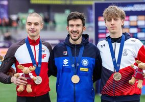 Miniatura: Rosjanin zdobył medale MŚ dla Polski,...