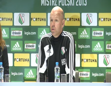 Miniatura: Berg przed meczem z Lechem: Legia nie...