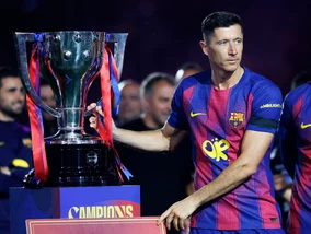 Miniatura: Sąd nad Lewandowskim. Trener FC Barcelony...