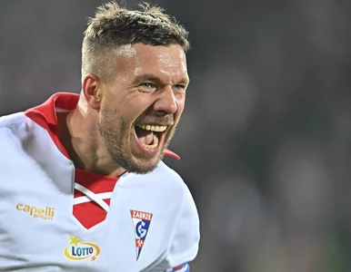 Miniatura: Lukas Podolski podliczył Górnik Zabrze....