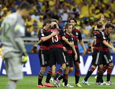 MŚ 2014: Niemcy rozstrzelali Brazylijczyków. Osiem goli i awans do finału!