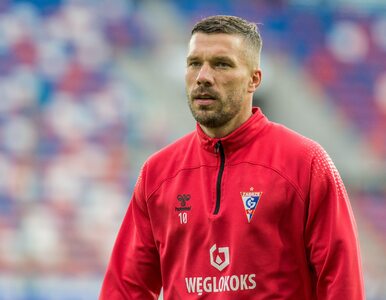 Lukas Podolski sfrustrowany po meczu Górnika. „Cieszę się, że pamiętam...