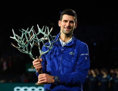 Miniatura: Djoković wygrał turniej w Paryżu. Pogromca...