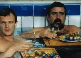 Miniatura: Kadry z wieczorynek przeplecione cytatami...