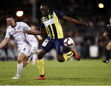 Miniatura: Usain Bolt właśnie staje się piłkarzem....