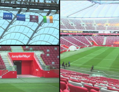 Miniatura: PGE Narodowy gotowy na mecz Polska -...