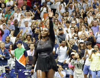 Ogromne wzruszenie i łzy na korcie. Serena Williams odpadła z US Open