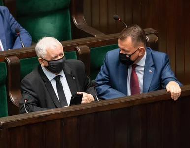 Miniatura: Co Błaszczak pokazywał Kaczyńskiemu na...