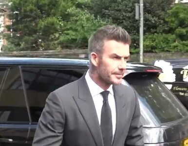 David Beckham wezwany przed sąd. Odebrano mu prawo jazdy