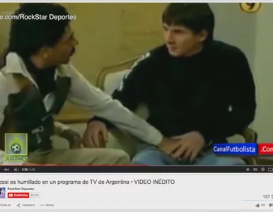 Miniatura: Ktoś chce ośmieszyć Messiego? Dziwne...