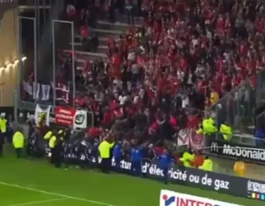 Miniatura: Dramatyczne sceny w Amiens. Mecz przerwany...