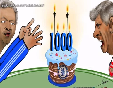 Miniatura: "Szczęsny who?", "Happy 1000th game Arsene...