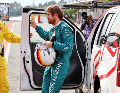 Miniatura: Sebastian Vettel założył specjalny kask....