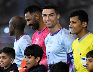 Wymarzony debiut Cristiano Ronaldo w Arabii Saudyjskiej. Mecz Riyadh XI...