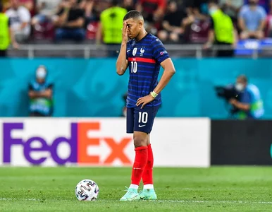 Miniatura: Euro 2020. Kylian Mbappe po przegranej ze...