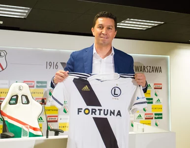 Miniatura: Legia przedstawiła nowego trenera....