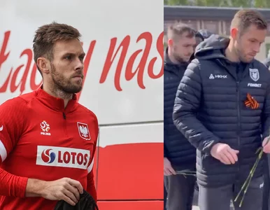 Miniatura: Polski piłkarz gra w Rosji i świętuje...