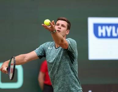 Miniatura: Hubert Hurkacz zagra o finał ATP Halle....