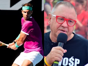 Miniatura: Rafael Nadal dla WOŚP. Wielkie wsparcie...