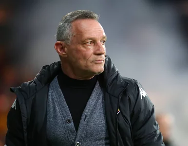 Miniatura: Klub z Ekstraklasy pożegnał trenera. Miał...