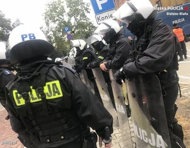 Miniatura: Kolejne zatrzymania pseudokibiców po meczu...