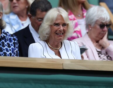 Miniatura: Wimbledon 2023. Królowa Kamila skradła...