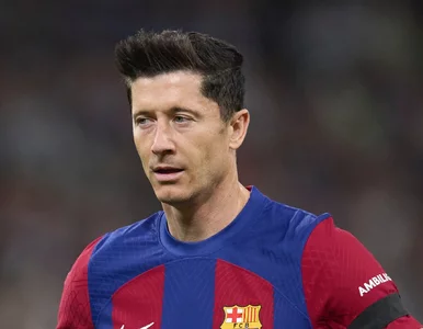 Miniatura: Robert Lewandowski poza grą w El Clasico....