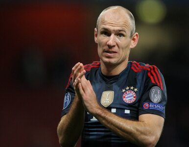 Miniatura: Robben opluł zawodnika Arsenalu?