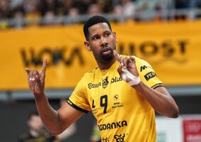 Miniatura: Leon w&nbsp;centrum zainteresowania....