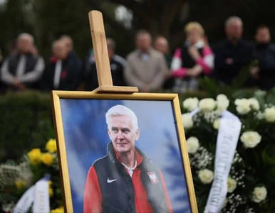 Miniatura: Wzruszająca scena na pogrzebie Jacka...