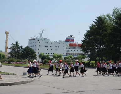 Miniatura: Północnokoreański prom zawinie w okolice...