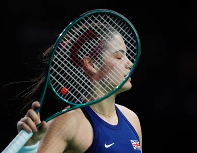 Miniatura: Znana tenisistka rozpłakała się na korcie....