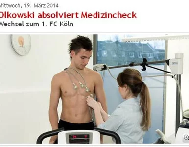 Miniatura: Olkowski przeszedł testy medyczne....
