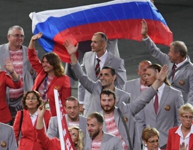 Miniatura: Białorusin niósł rosyjską flagę na...