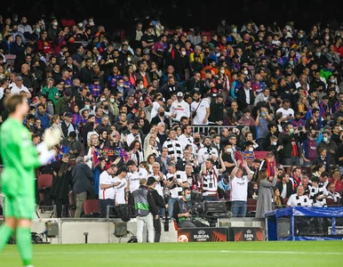 Miniatura: Kuriozalne sceny na Camp Nou. Trudno było...