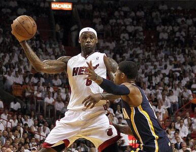 Miniatura: Fantastyczny LeBron James, Miami Heat o...