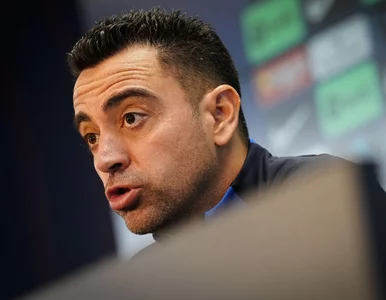 Miniatura: Xavi nie zgadza się z czerwoną kartką dla...